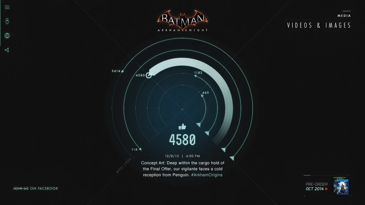 Batman Arkham Knight — game website