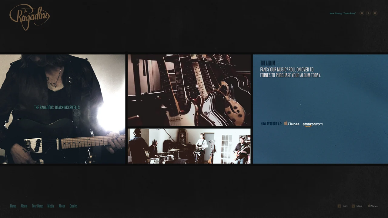 The Ragadors — band website