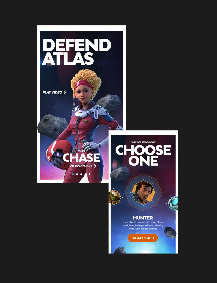 Starlink — mobile website designs